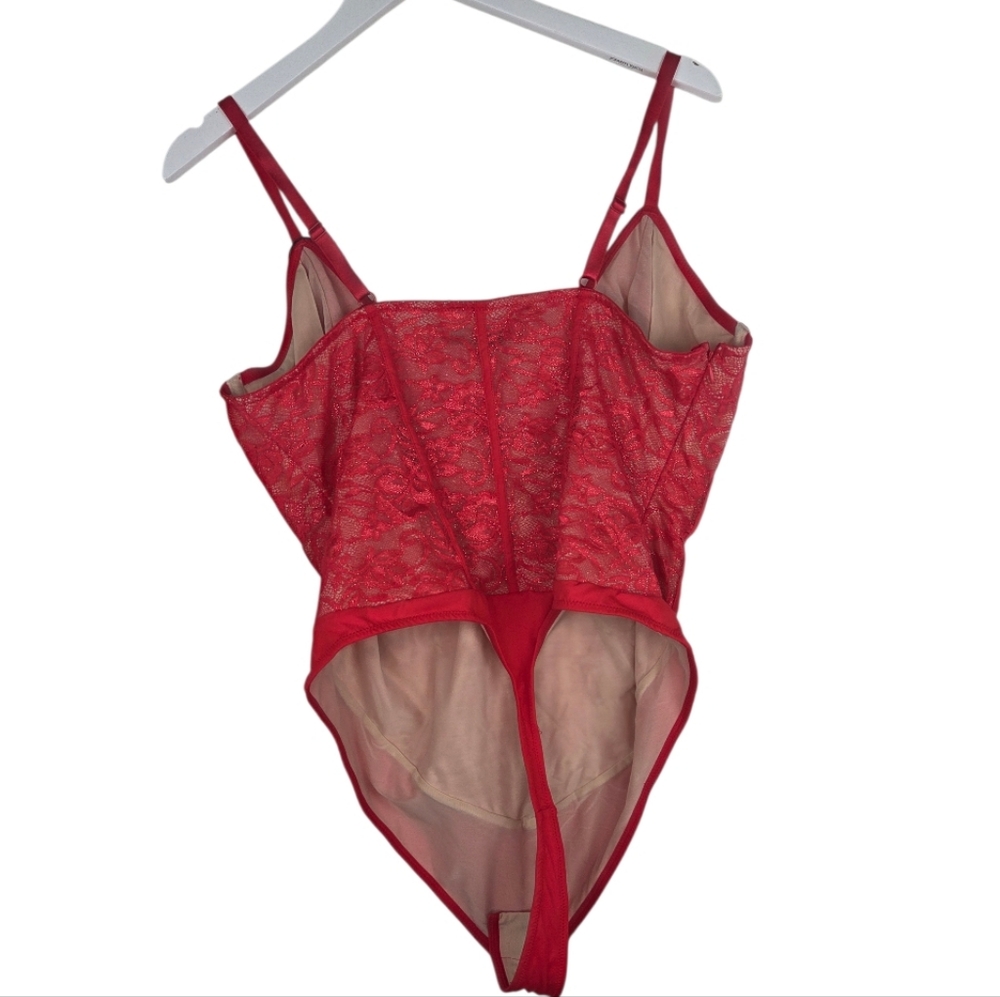 NWT Popilush Shapewear Lace Bodysuit Lingerie Cutout Corset Sculpting Size 3X - Picture 4 of 8